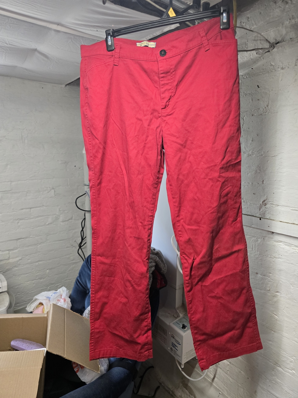Riders by Lee Easy Care Red Chino Pants - Size 16P (Petite)